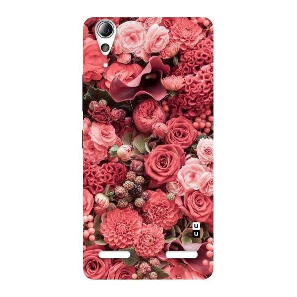 Shades Of Peach Back Case for Lenovo A6000