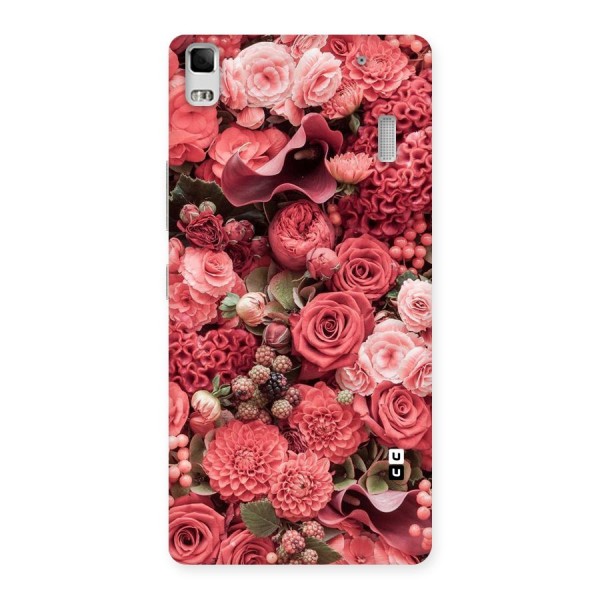 Shades Of Peach Back Case for Lenovo A7000