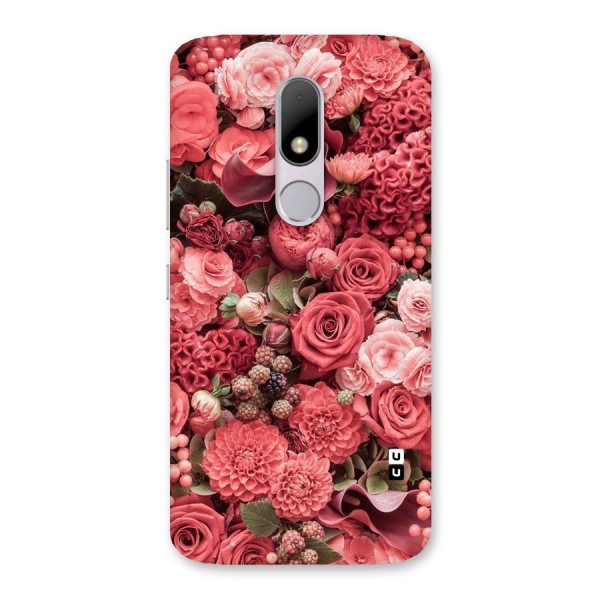 Shades Of Peach Back Case for Moto M