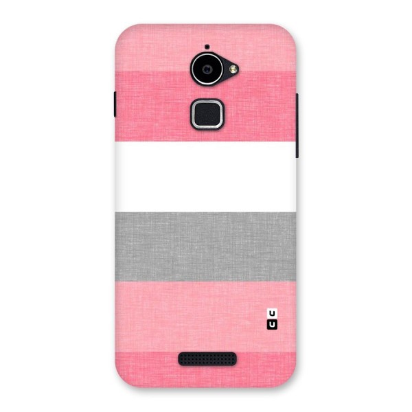 Shades Pink Stripes Back Case for Coolpad Note 3 Lite