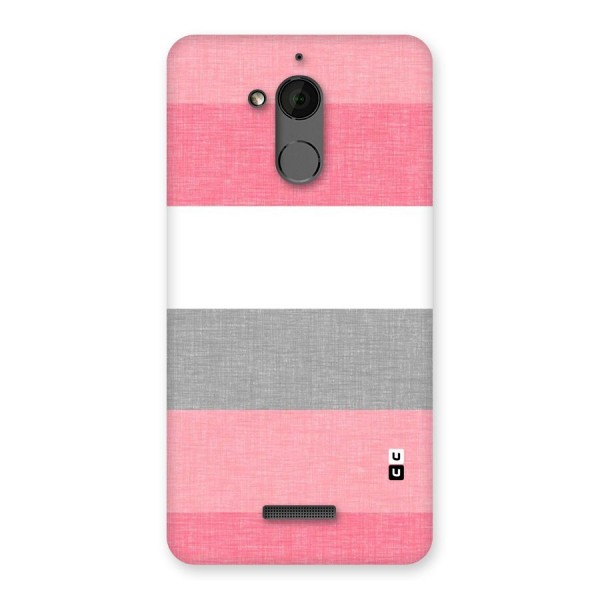 Shades Pink Stripes Back Case for Coolpad Note 5