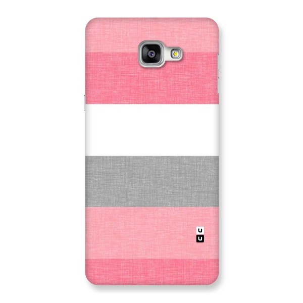 Shades Pink Stripes Back Case for Galaxy A9