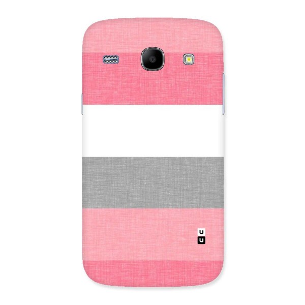 Shades Pink Stripes Back Case for Galaxy Core