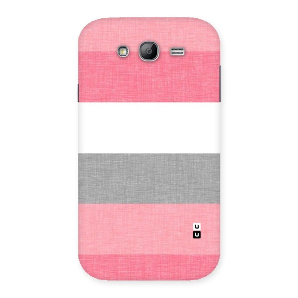Shades Pink Stripes Back Case for Galaxy Grand