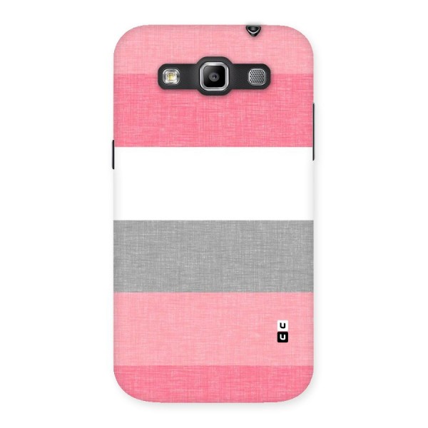 Shades Pink Stripes Back Case for Galaxy Grand Quattro