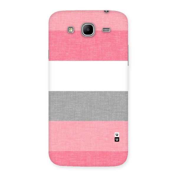 Shades Pink Stripes Back Case for Galaxy Mega 5.8