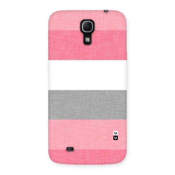 Shades Pink Stripes Back Case for Galaxy Mega 6.3