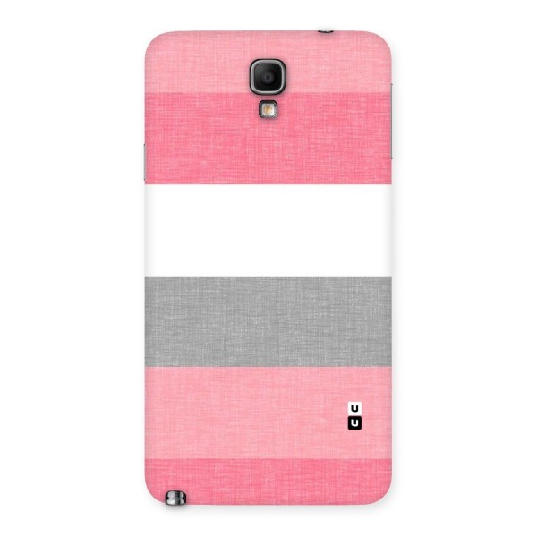 Shades Pink Stripes Back Case for Galaxy Note 3 Neo