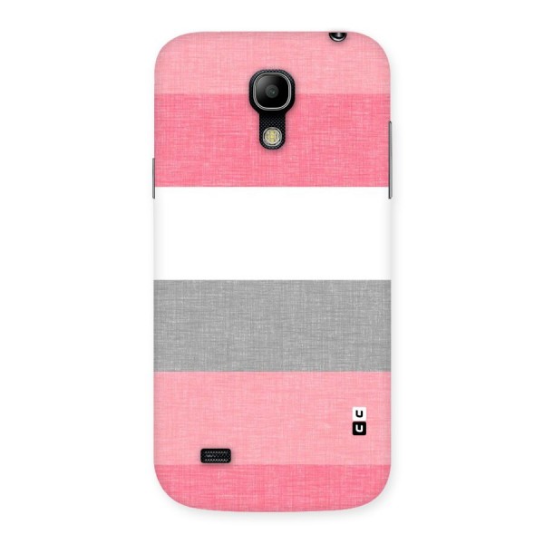 Shades Pink Stripes Back Case for Galaxy S4 Mini