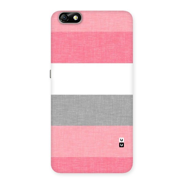 Shades Pink Stripes Back Case for Honor 4X