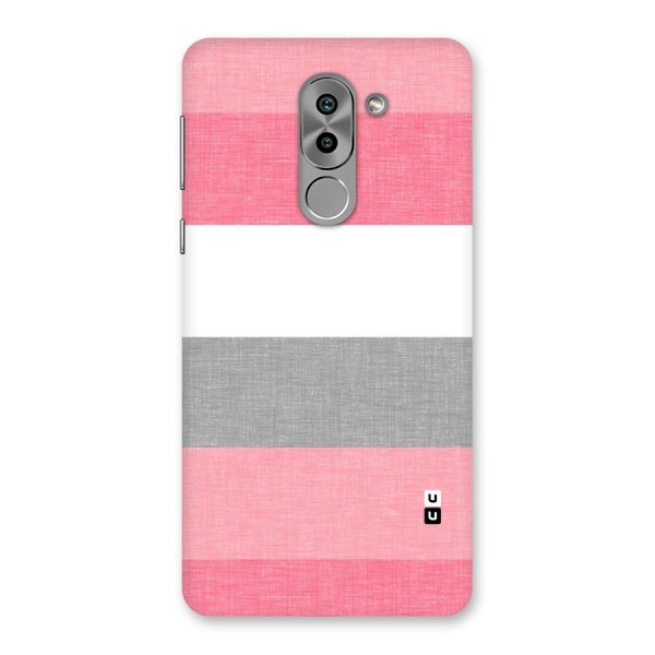 Shades Pink Stripes Back Case for Honor 6X