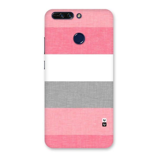 Shades Pink Stripes Back Case for Honor 8 Pro