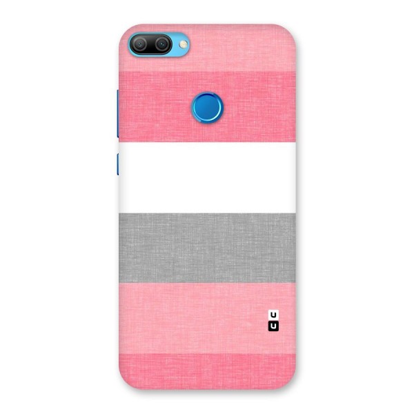 Shades Pink Stripes Back Case for Honor 9N