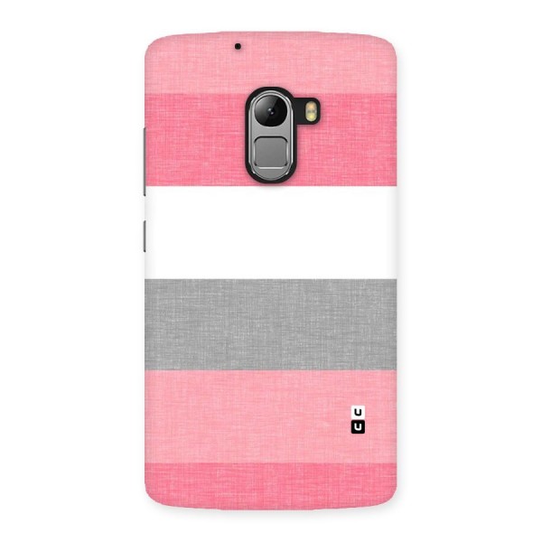 Shades Pink Stripes Back Case for Lenovo K4 Note