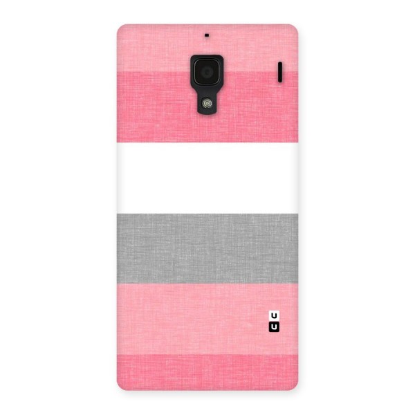 Shades Pink Stripes Back Case for Redmi 1S