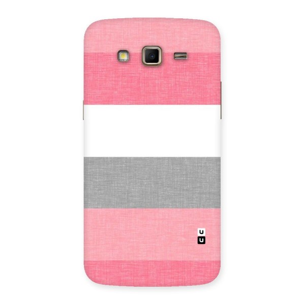 Shades Pink Stripes Back Case for Samsung Galaxy Grand 2