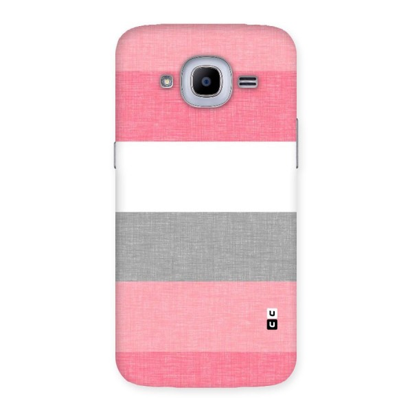Shades Pink Stripes Back Case for Samsung Galaxy J2 Pro