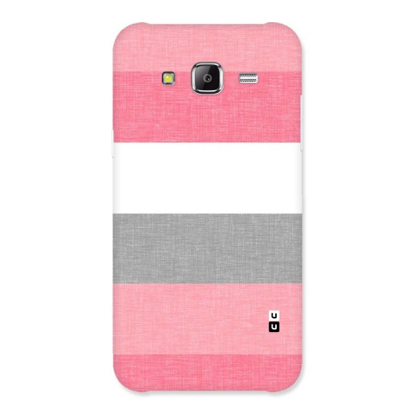 Shades Pink Stripes Back Case for Samsung Galaxy J5