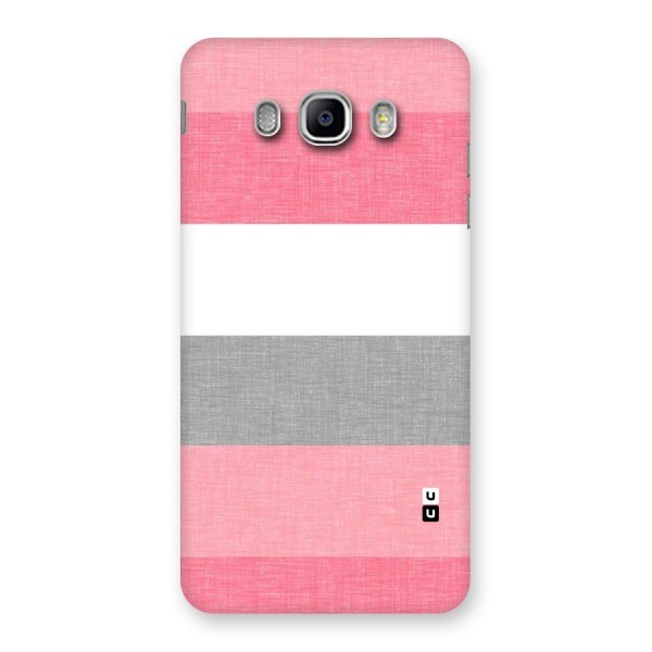 Shades Pink Stripes Back Case for Samsung Galaxy J5 2016