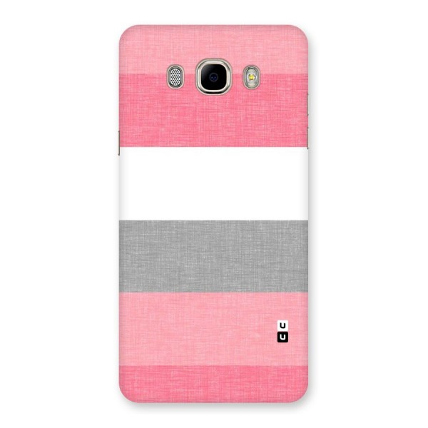 Shades Pink Stripes Back Case for Samsung Galaxy J7 2016