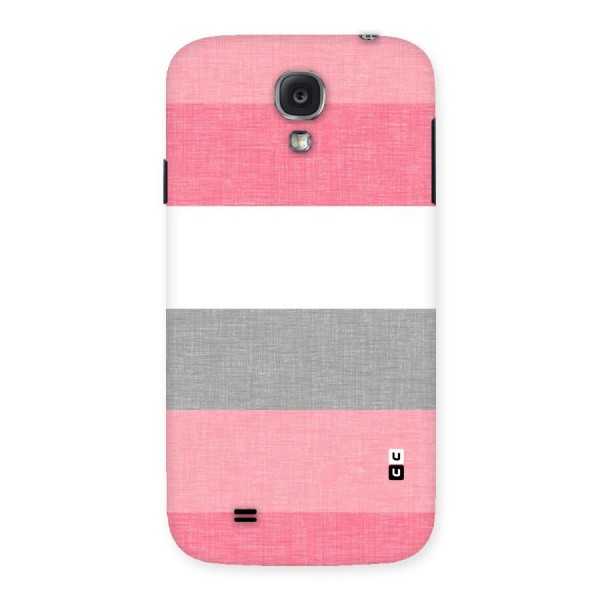 Shades Pink Stripes Back Case for Samsung Galaxy S4
