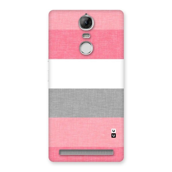 Shades Pink Stripes Back Case for Vibe K5 Note