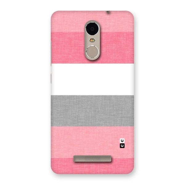 Shades Pink Stripes Back Case for Xiaomi Redmi Note 3