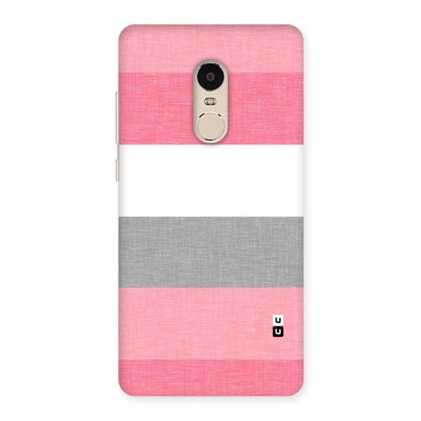 Shades Pink Stripes Back Case for Xiaomi Redmi Note 4