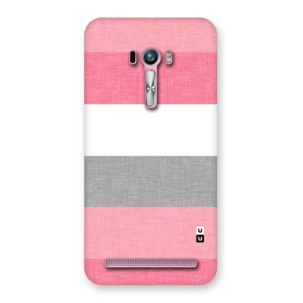 Shades Pink Stripes Back Case for Zenfone Selfie