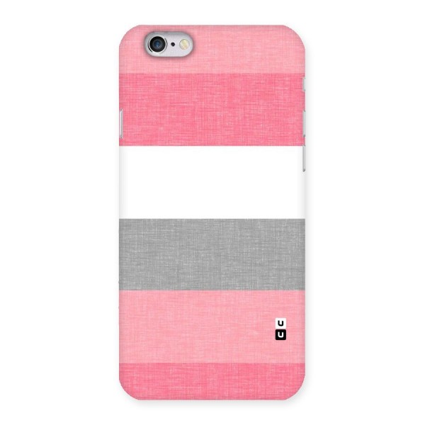 Shades Pink Stripes Back Case for iPhone 6 6S