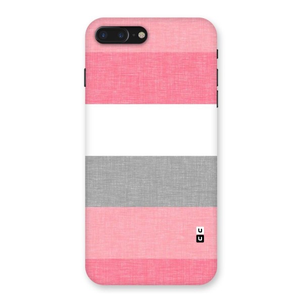Shades Pink Stripes Back Case for iPhone 7 Plus