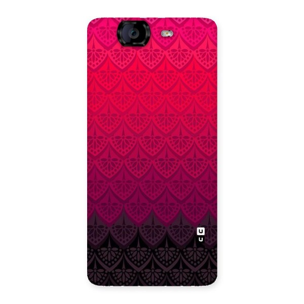 Shades Red Design Back Case for Canvas Knight A350