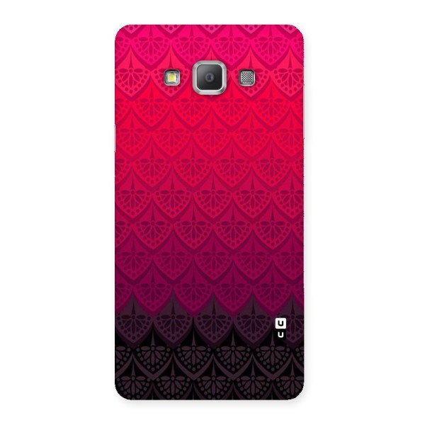 Shades Red Design Back Case for Galaxy A7