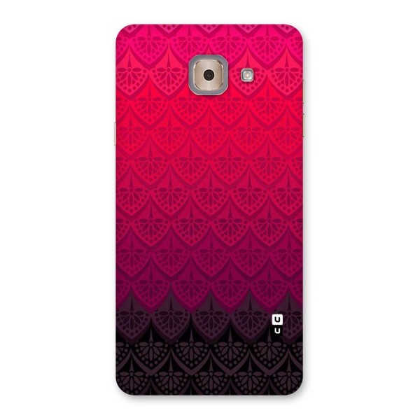 Shades Red Design Back Case for Galaxy J7 Max