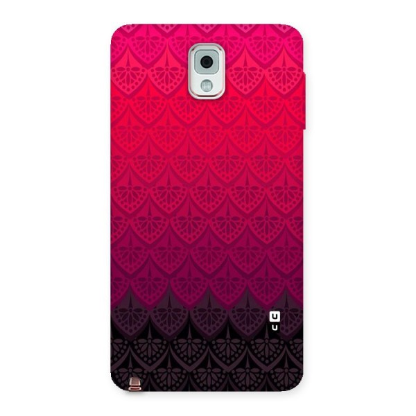 Shades Red Design Back Case for Galaxy Note 3