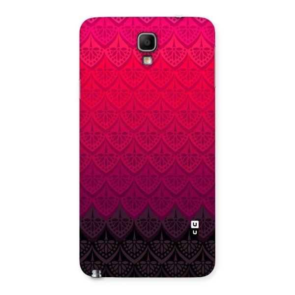 Shades Red Design Back Case for Galaxy Note 3 Neo