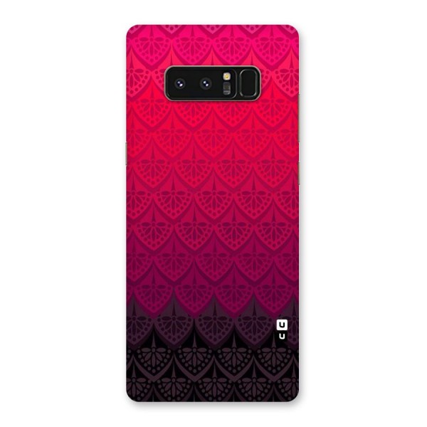 Shades Red Design Back Case for Galaxy Note 8