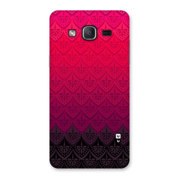 Shades Red Design Back Case for Galaxy On7 2015