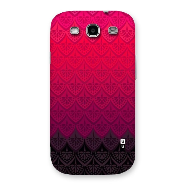 Shades Red Design Back Case for Galaxy S3