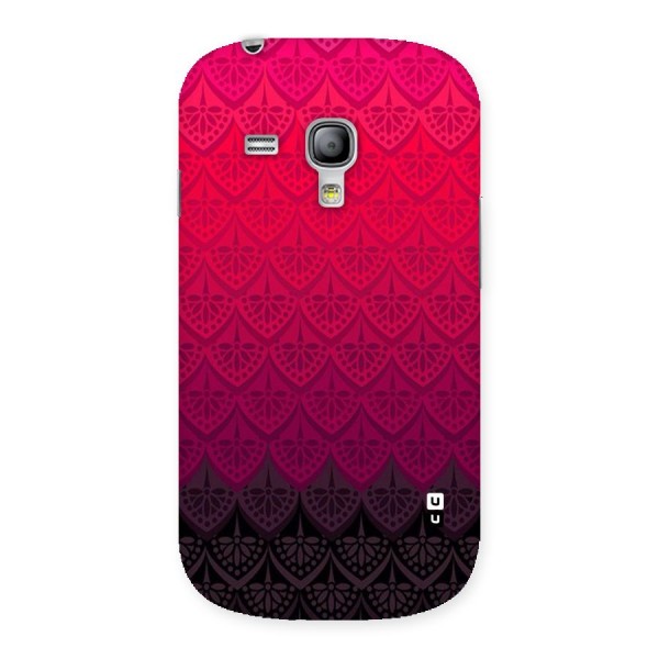 Shades Red Design Back Case for Galaxy S3 Mini