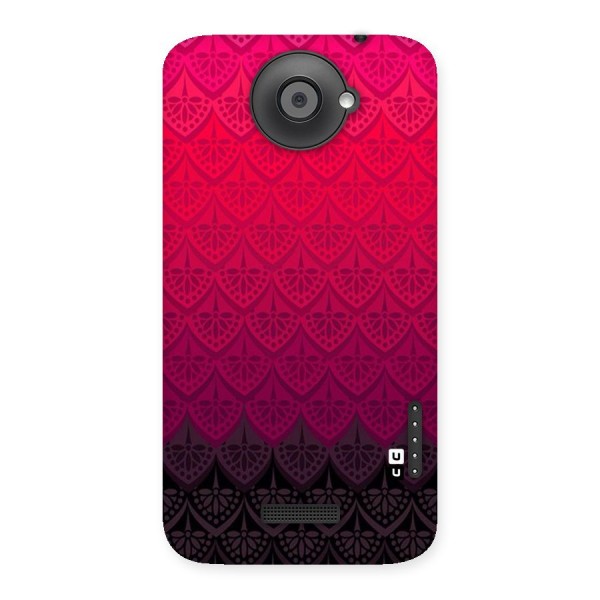 Shades Red Design Back Case for HTC One X