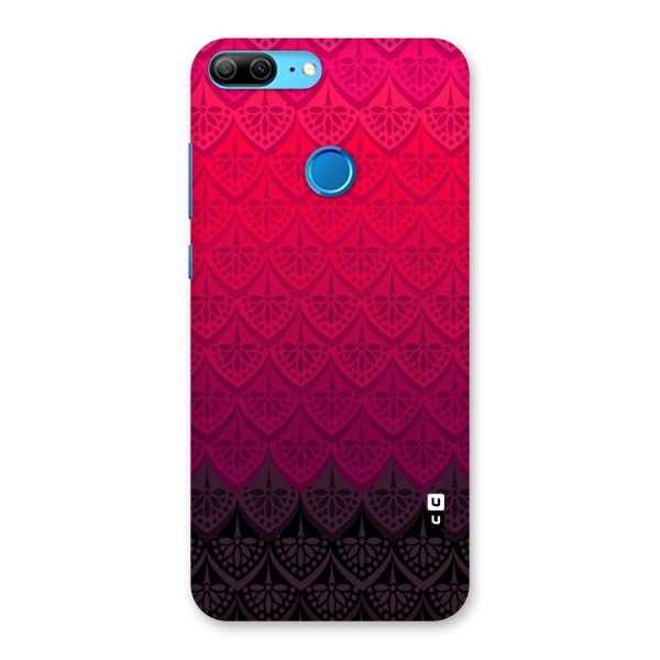 Shades Red Design Back Case for Honor 9 Lite