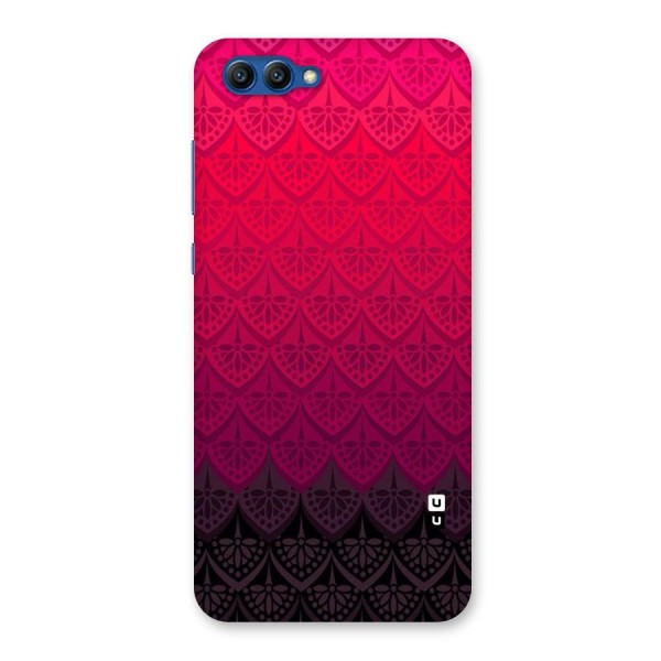 Shades Red Design Back Case for Honor View 10