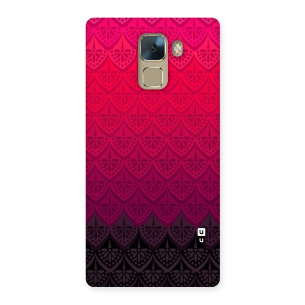 Shades Red Design Back Case for Huawei Honor 7