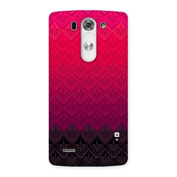 Shades Red Design Back Case for LG G3 Beat