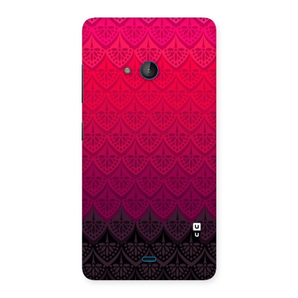 Shades Red Design Back Case for Lumia 540