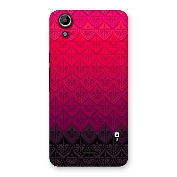 Shades Red Design Back Case for Micromax Canvas Selfie Lens Q345