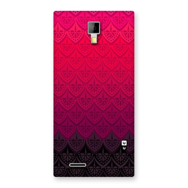 Shades Red Design Back Case for Micromax Canvas Xpress A99