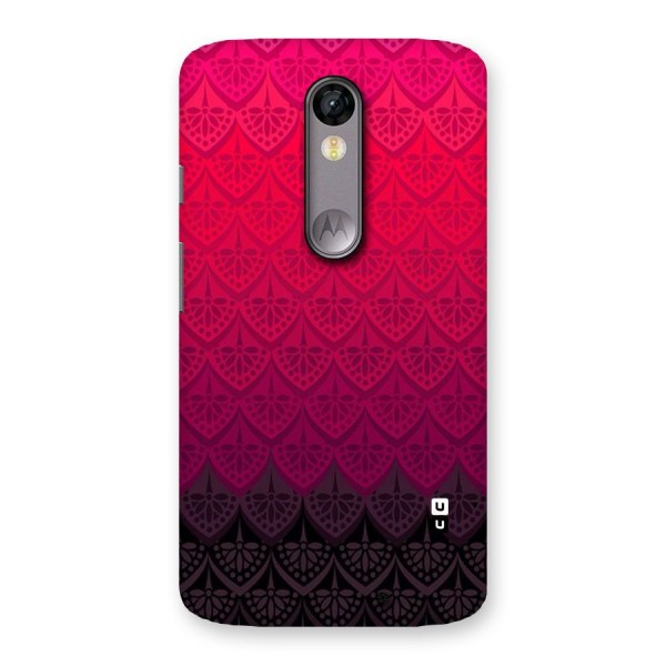 Shades Red Design Back Case for Moto X Force