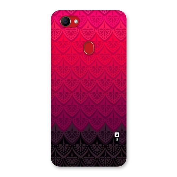 Shades Red Design Back Case for Oppo F7